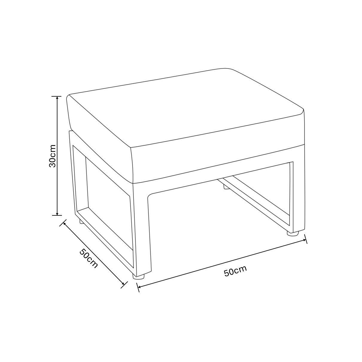 Singapore Square Corner Platform Set