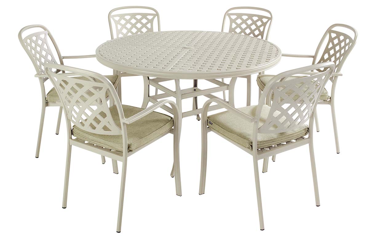 Berkeley 6 Seat Round Dining Set