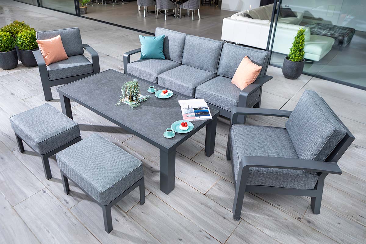 Aurora 3 Seat Casual Lounge Set 