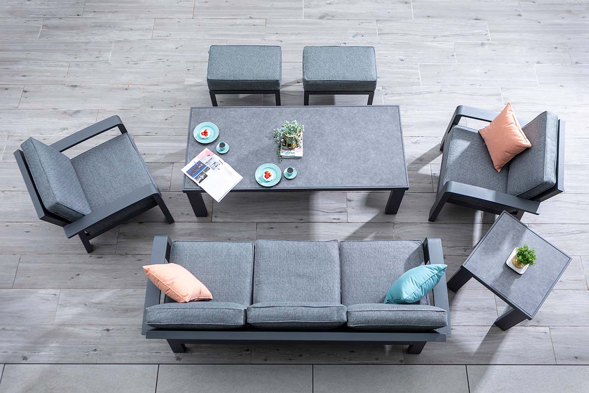 Aurora 3 Seat Casual Lounge Set 