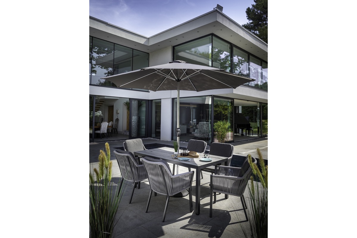 Dubai 6 Seat Rectangular Dining Set