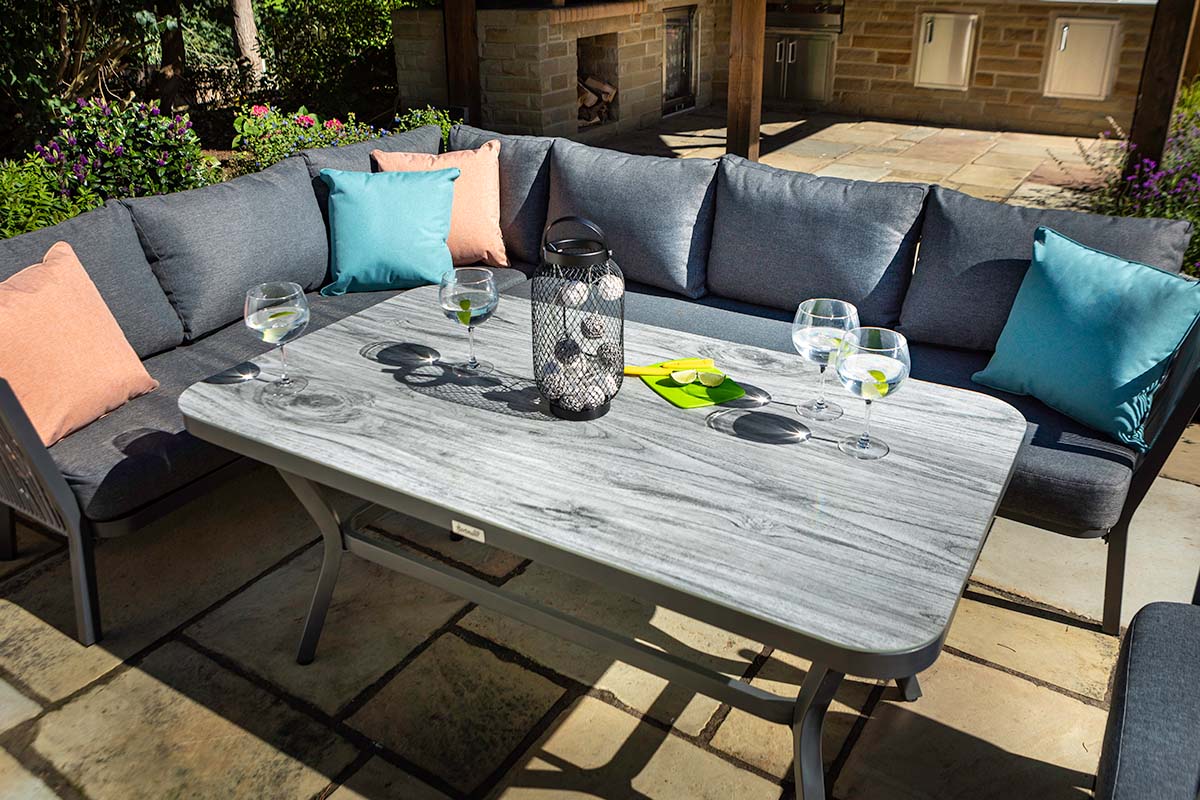 Dubai Rectangular Casual Dining Set