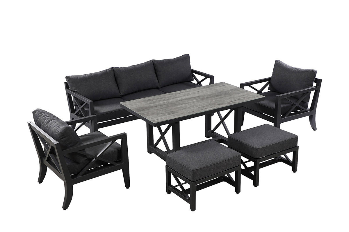 Sorrento 3 Seat Lounge Set