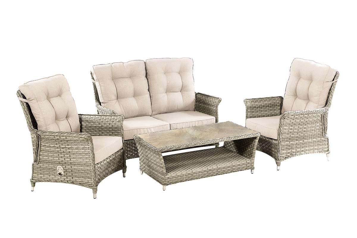 Heritage 2 Seat Reclining Lounge Set 