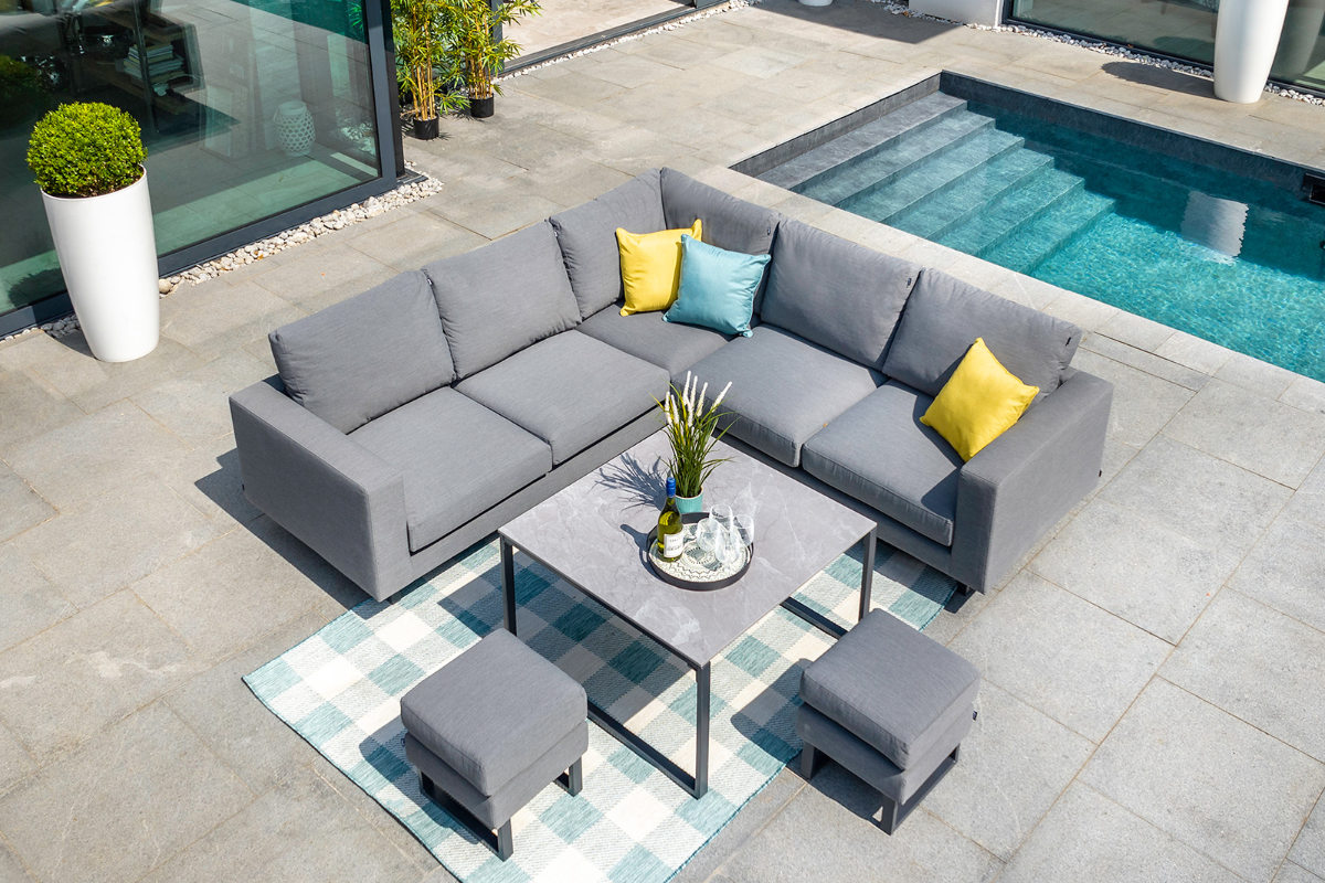 Riviera Square Corner Lounge Set