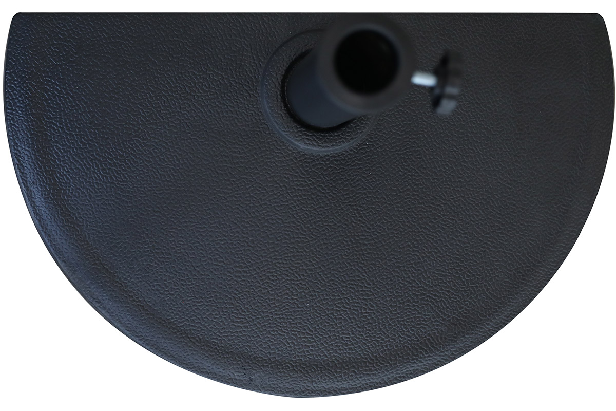 9kg Half Round Balcony Parasol Base 